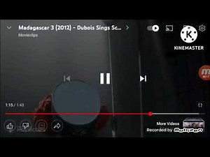 Dubois Sing Scene With Edith Piaf and Frances Mcdormand Madagascar 3