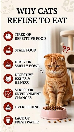 Why Is My Cat Not Eating? 🐱 Common Causes Every Cat Owner Should Know
