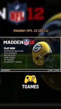 Madden NFL 12 (PSP) 🎮 [2011] #retrogaming #retrogames #videogames #games #gaming #game #retro