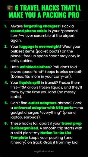 🧳 6 Travel Hacks That’ll Make You a Packing Pro #ad (Verify Info)