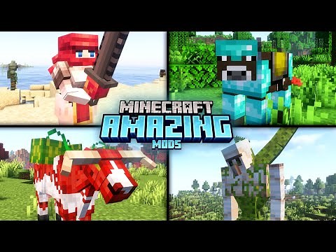 12 Amazing Minecraft Mods For 1.20.1 ! | New Creatures !