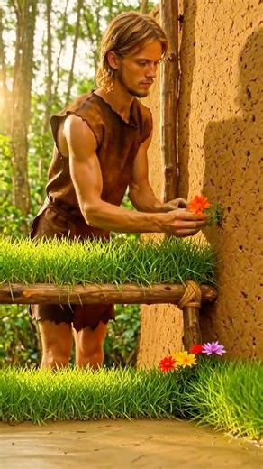 Full Primitive Survival Build 🏝️🔥