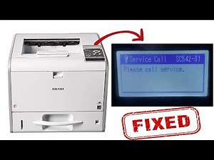 🔧 الحل النهائي لرسالة الخطأ SC542 في طابعات ريكو 🖨️ | Ricoh SC 542 Error Code {fixed} ✅