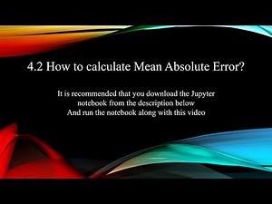 4.2 Mean absolute error and how to calculate its derivative?