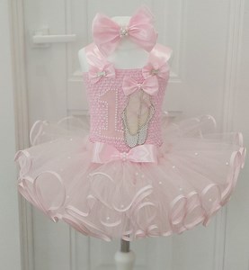 Pink Ballerina Shoes Tutu Set for Baby Girl, Ballerina Birthday Outfit Pink Party Dress, Ballet 1st Birthday Outfit Photo Shoot Tutu - Etsy