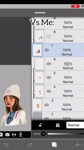Other artist vs me #relatable #art #digitalart #ibispaintx
