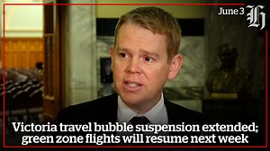 14K views · 91 reactions | New Zealand's quarantine-free travel pause with Victoria will be extended another six days, the Government has announced. New Zealand citizens will be able to fly home from 11.59pm on June 8, Covid-19 Response Minister Chris Hipkins said #FOCUSLIVE | nzherald.co.nz | Facebook