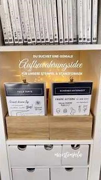 ⚓️ Storage box | Blocks | for example our stamps and dies | Stampin' Up! #stampinup