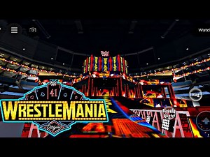BBWWE Wrestlemania 41 Stage Reveal