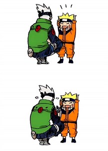 Kakashi y Naruto 🥹🥹😍🧡 #kakashi #naruto #cute | Melting Dreams