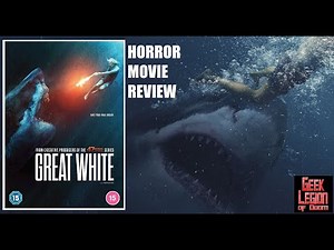 GREAT WHITE ( 2021 Katrina Bowden ) Shark Attack Horror Movie Review