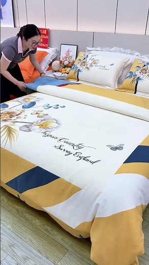 100% Cotton Bedding Set for a Beautiful, Cozy Home #bedding #cotton #shortsfeed