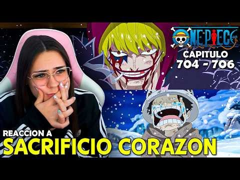 THE HEARTFELT SACRIFICE 😭 | REACTING TO ONE PIECE FOR THE FIRST TIME (704-706)