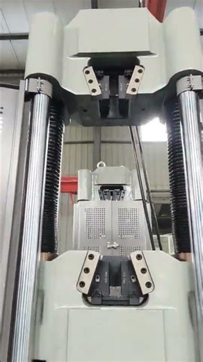 Steel strand tensile testing machine #testmachine