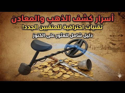 الدليل الشامل لتقنيات كشف المعادن VLF و PI و SMF وما الفرق بينها؟