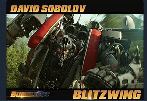 David Sobolov to Voice Blitzwing in Bumblebee Movie