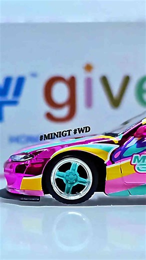 Mini GT Nissan Silvia S15 Hong Kong Edition – Pink Unboxing