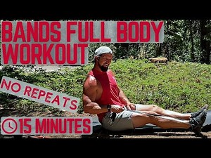 15 Minute Resistance Band Workout - Great for Beginners (Low Impact)