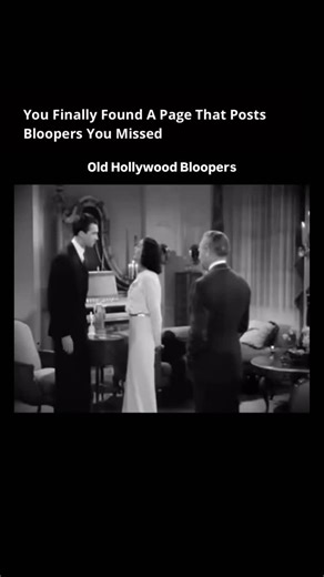 Bloopers You Missed on Instagram: "Follow @bloopersyoumissed for more behind the scenes! 🍿🎬 Old Hollywood bloopers reveal a surprisingly playful side of classic cinema. Stars like Cary Grant, Lucille Ball, Clark Gable, and Buster Keaton often broke character due to flubbed lines, elaborate physical comedy, or mishaps with props and sets. Elaborate stunts, costume malfunctions, and timing errors frequently turned serious or glamorous scenes into moments of genuine laughter. These behind-the-sce