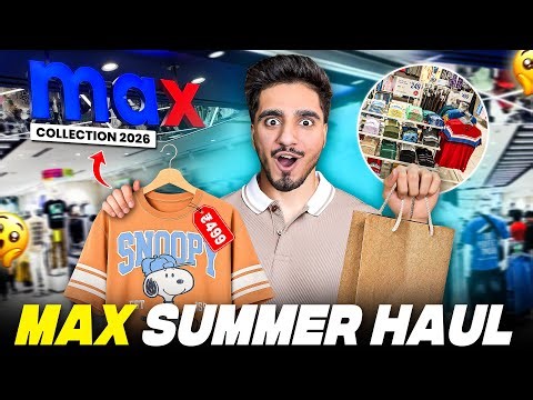 Max Summer Collection 2026 | Max Summer Shopping Haul | Worth Shopping?