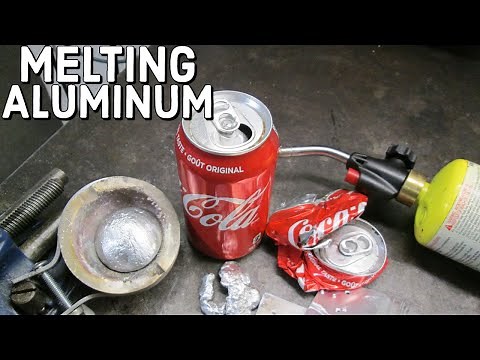 CAN YOU MELT ALUMINUM IN A POOR MAN'S CRUCIBLE ???