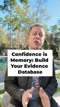Confidence is Memory: Build Your Evidence Database #shorts