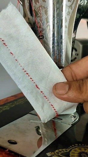 Sewing machine thread bunching | part2 . #sewing #sewingtutorial #sewingmachine #silai #sewingtips #sewingproject | سجاد احساس Sajjad ihsas