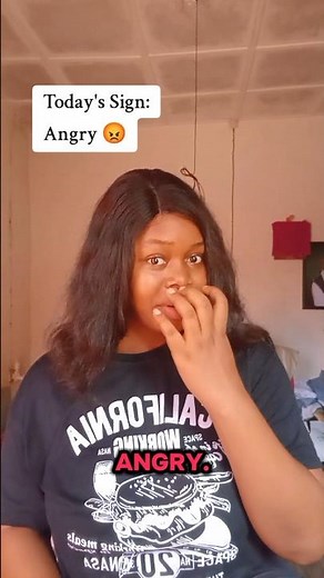 How to Sign "Angry #asl #viralshorts #signlanguage #fypシ゚viral #deafcommunity #learn #fypシ #deafshow