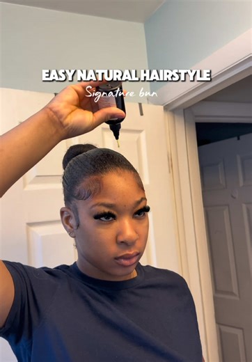Cute Natural Hair Tutorial for 4C Hair