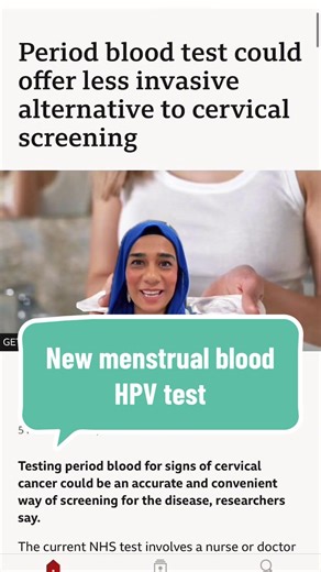 Revolutionary Menstrual Blood HPV Test for Cervical Screening