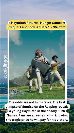 Hunger Games Prequel FIRST LOOK! 🏹 Haymitch's Trauma #HungerGames