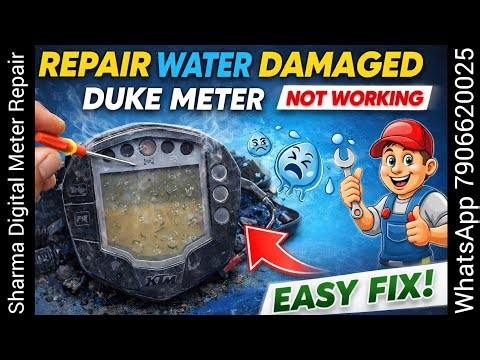 KTM Duke Water Damage Meter Repair and Modify