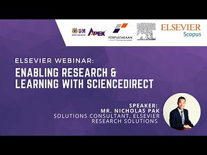 Enabling Research and Learning with ScienceDirect