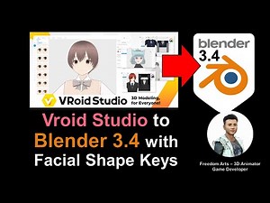 How to Import Vroid Studio 3D Avatars into Blender 3.4: A Step-by-Step Tutorial