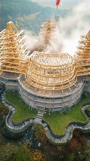 Epic Scottish Castle Built on Dramatic Cliffs of Moher! #castle #build #construction #diy