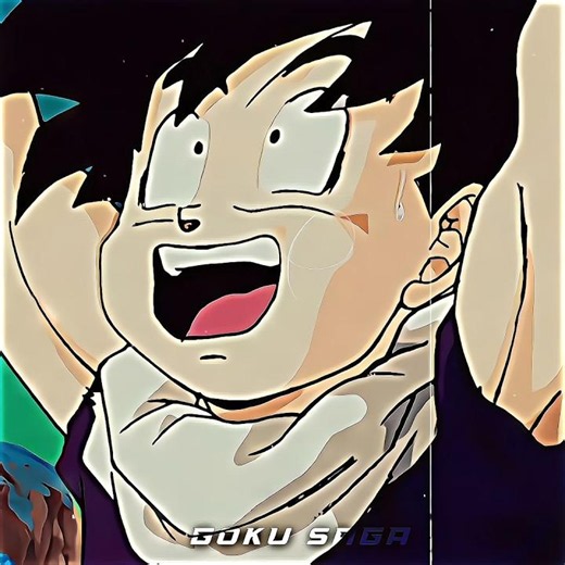 Little Gohan Trying To Save Goku 🥶🔥