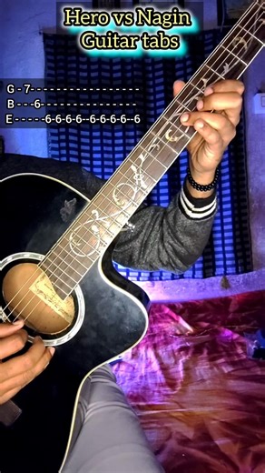 hero vs nagin guitar tabs lesson #guitar #guitartabs #beginnerguitar