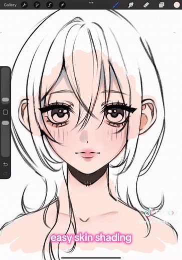 Easy Skin Shading Tutorial for Anime Artists