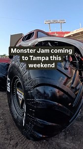 3.5K views · 65 reactions | THIS WEEKEND: Monster Jam is back in Tampa at Raymond James Stadium. One of the drivers, Tristan England, says it will be an exciting experience for fans. Click the link in our bio to read more! #fyp #monsterjam #tampa #news #fox13news | FOX 13 News - Tampa Bay | Facebook