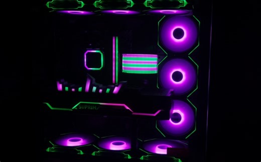 奥创同步灯效看腻了？几分钟速览srgb异步灯效