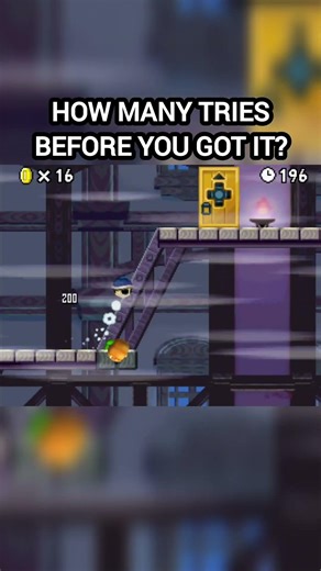 How many tries till you get it? 🐢⭐🪙🔥🤣 #mario #nintendo #retrogaming