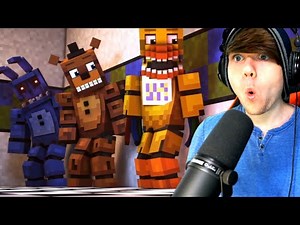 "Follow Me" | Minecraft FNAF Animation Music Video The Foxy Song 2 ‪@ZAMinationProductions‬ REACTION!