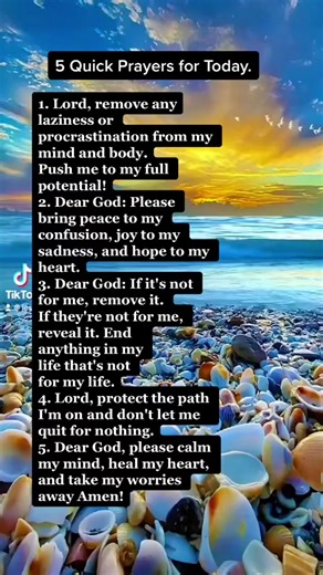 5 Quick Prayers for Today