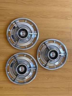 1963 Chevrolet Impala Vintage SS hubcaps 14 inch, set of 3, ONE owner, Used | eBay