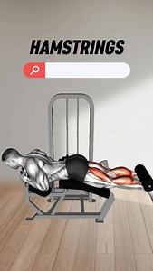 Hamstring Top Exercises at Gym🔥 Save for later✔️ | Physiotip