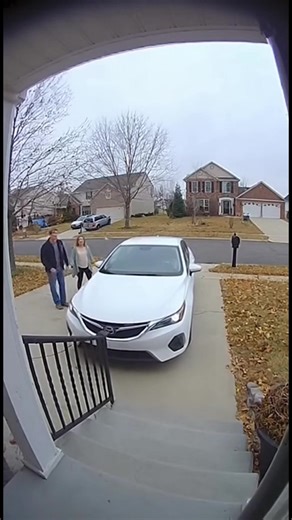 18K views · 50 reactions | Watch as a teenage driver accidentally backs into a mailbox, captured with a fish-eye doorbell camera lens and authentic panic in the background. Don't miss the real, grainy moments with echoey audio! | Tiny Tale Hub | Facebook
