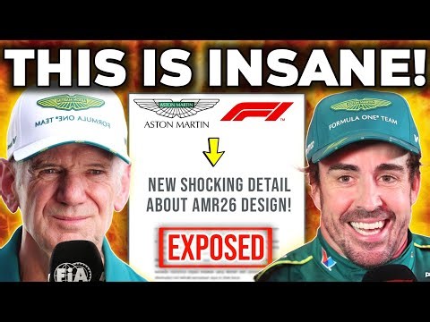 FINALLY! Newey Reveals NEW DETAILS on Aston Martin’s INSANE 2026 F1 Car Design! | F1 News