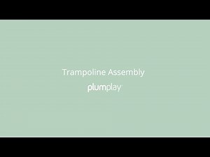 How to attach a top cap to a trampoline enclosure pole | Plum Play