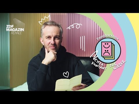 Schleim-Attacke beim Chef - Feedbackbox Team-Edition | ZDF Magazin Royale