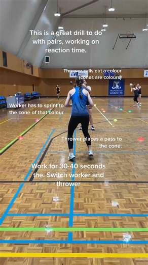 Get HUNDREDS of netball exercises for free: https://bit.ly/3uuMjkB Try this new drill to try in pairs in netball! #netballislife #netballfamily #netballnation #netballers #netballtraining | Sportplan Netball
